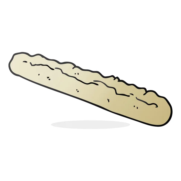 Baguette dessinée à main levée — Image vectorielle