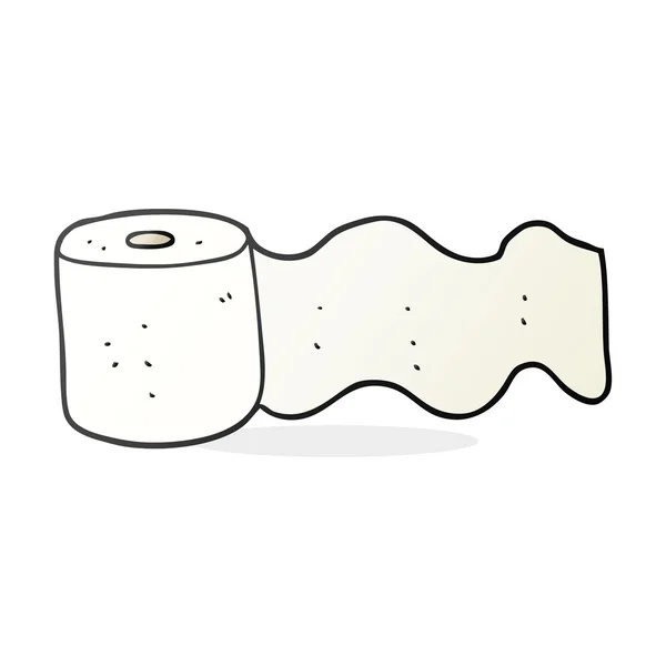 Papel higiénico para desenhos animados — Vetor de Stock