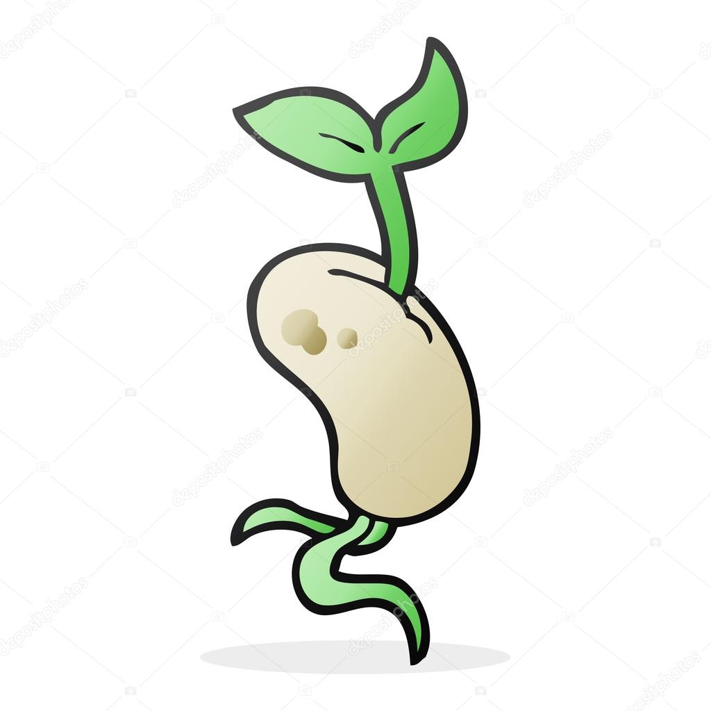 Cartoon sprouting seed Stock Vector Image by ©lineartestpilot #101983096 Cartoon sprouting seed Stock Vector Image by ©lineartestpilot #101983096