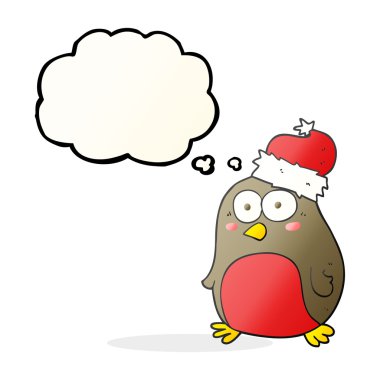 düşünce kabarcık karikatür robin