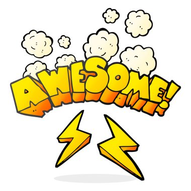 çizgi film kelime harika