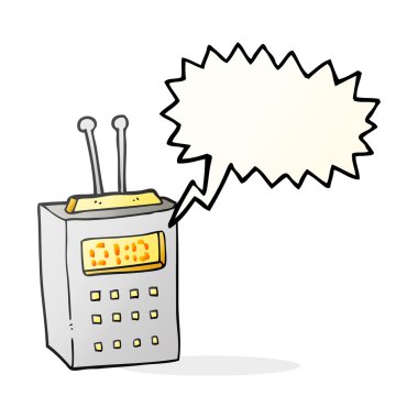 konuşma kabarcık karikatür bilimsel aygıt