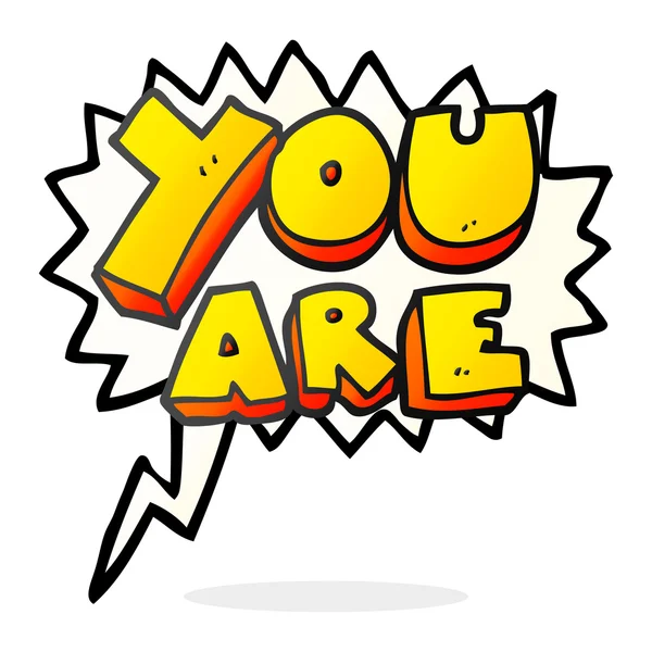 konuşma kabarcık karikatür metin vardır