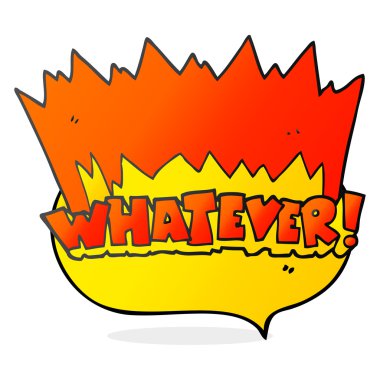 konuşma balonu karikatür ne olursa olsun! Not