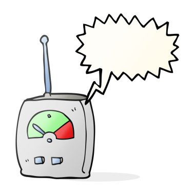 konuşma kabarcık karikatür bilim ekipman