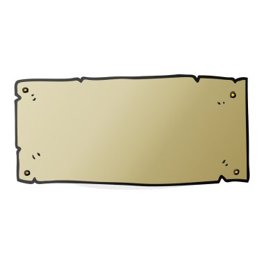 çizgi film boş işareti