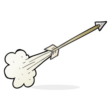 çizgi film uçan ok