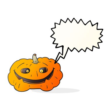 konuşma kabarcık karikatür kabak