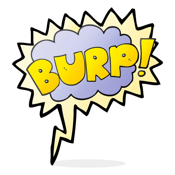 konuşma kabarcık karikatür geğirmek metin