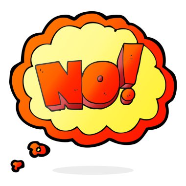 kabarcık karikatür Hayır sanıyordum! Not