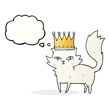 kabarcık karikatür havalı kedi sandım