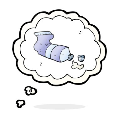 macununu düşünce kabarcık karikatür sıkılmış