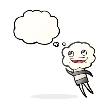 kabarcık karikatür şirin bulut baş yaratık sanıyordum