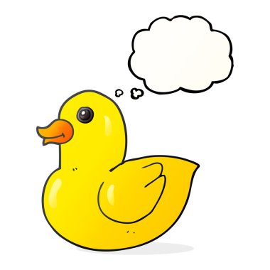 kabarcık karikatür lastik ördek sanıyordum