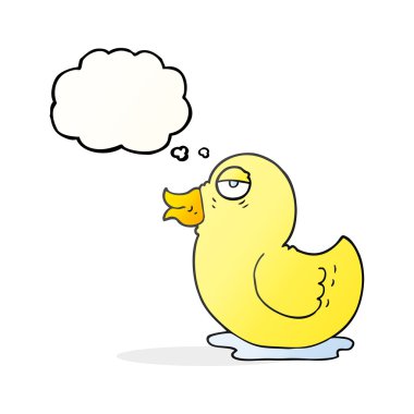 kabarcık karikatür lastik ördek sanıyordum