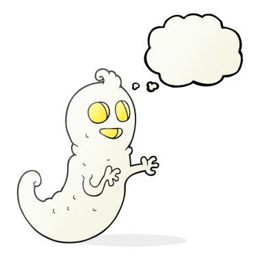 kabarcık karikatür Hayalet sandım