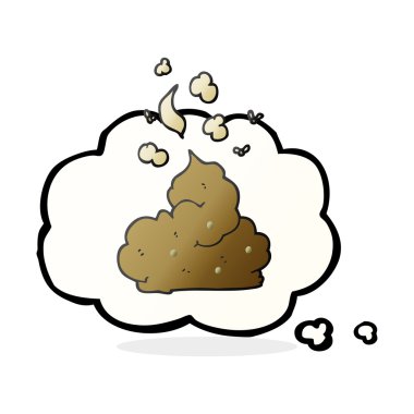 kabarcık karikatür brüt kaka sanıyordum