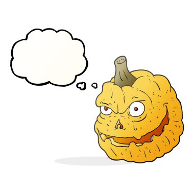 kabarcık karikatür ürkütücü kabak sanıyordum