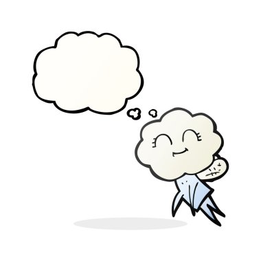 kabarcık karikatür büyülü yaratık sanıyordum