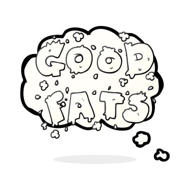 kabarcık karikatür iyi yağlar işareti sanıyordum