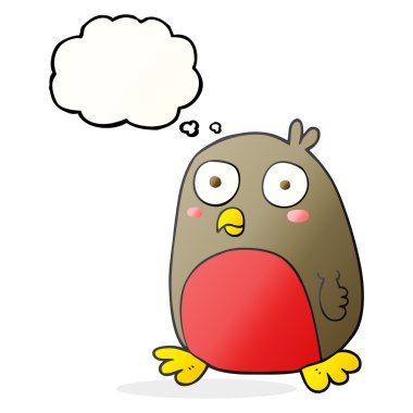 düşünce balonu karikatür Noel robin