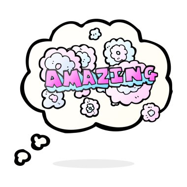 kabarcık karikatür şaşırtıcı kelime sanıyordum