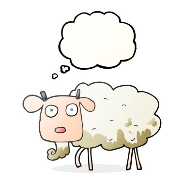 kabarcık karikatür çamurlu keçi sanıyordum