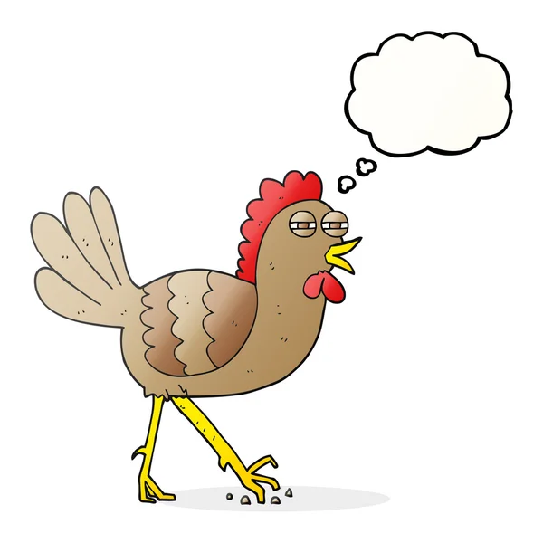 Мультяшный цыпленок — стоковый вектор