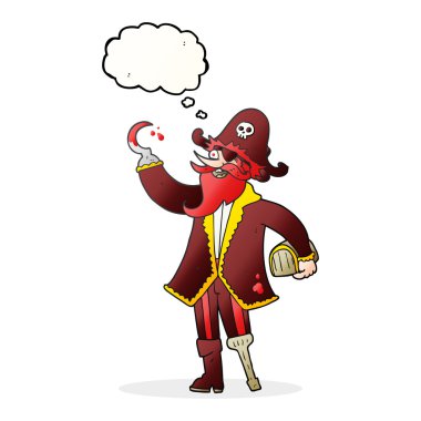 kabarcık karikatür korsan Kaptan sanıyordum