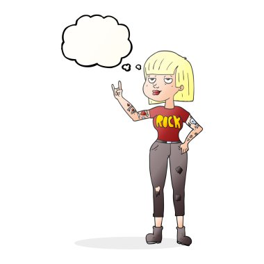 kabarcık karikatür kaya kız sanıyordum