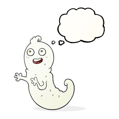 kabarcık karikatür Hayalet sandım