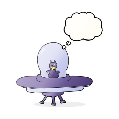 kabarcık karikatür uzay gemisi sanıyordum