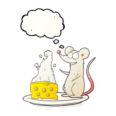 kabarcık karikatür fare peynir ile sanıyordum