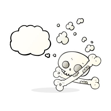 kabarcık karikatür eski kemik yığını sanıyordum