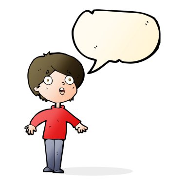 Çizgi film adamı konuşma balonuyla şaşırttı.