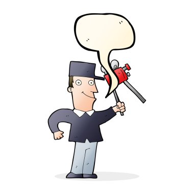 Konuşma balonlu çizgi film yapımcısı