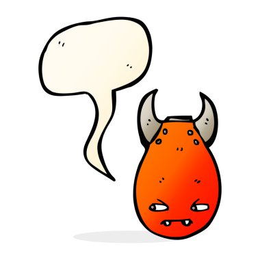 Konuşma baloncuklu çizgi film bombası