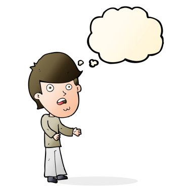 Karikatür adamı düşünce balonuyla şoke etti