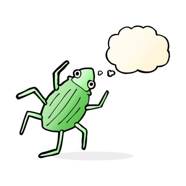 Düşünce baloncuklu çizgi film hatası