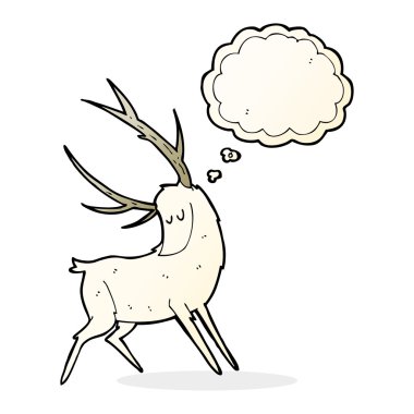 kabarcık karikatür beyaz geyik sanıyordum