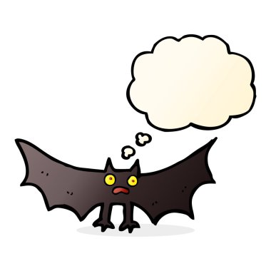 Düşünce baloncuklu çizgi film sopası