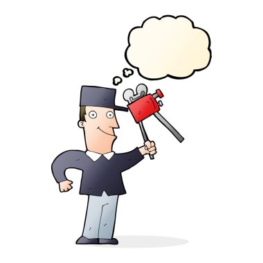 Düşünce baloncuklu çizgi film yapımcısı