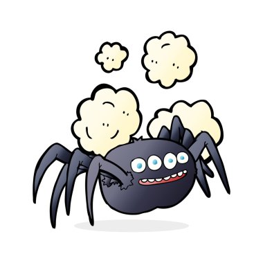 çizgi film korkunç örümcek