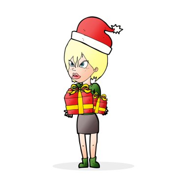 Şu kadınla çizgi film