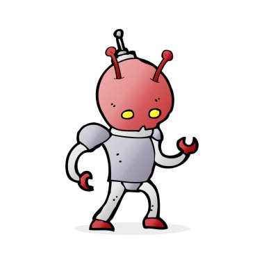 çizgi film uzay adamı