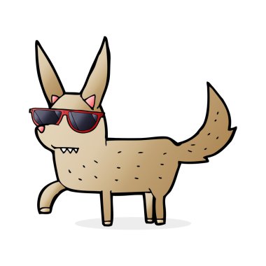 çizgi film serin köpek