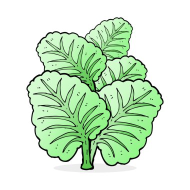 çizgi film Lahana yaprakları