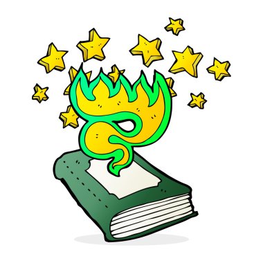 çizgi film sihirli büyü kitabı