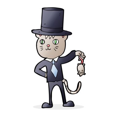 çizgi film zengin kedi