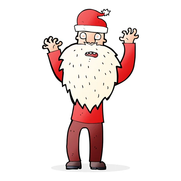 Cartoon santa claus — Stock Vector